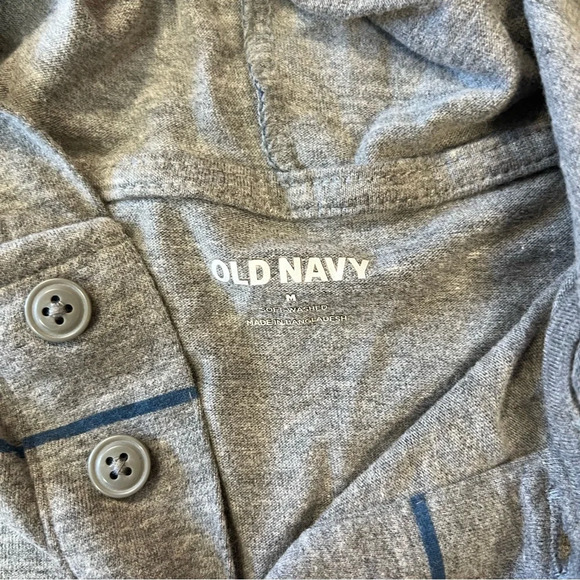 🆕 Old navy hooded long sleeve SZ MED - Picture 3 of 6